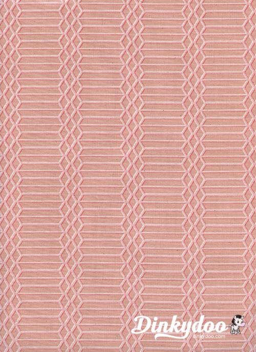 Panorama Sunrise - Dandy Bars Pink - Cotton + Steel