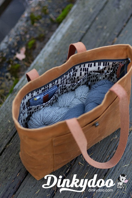 Pepin Tote Pattern - Noodlehead - Dinkydoo Fabrics