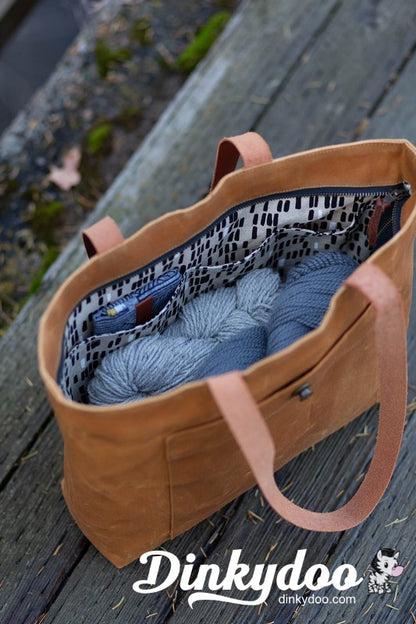 Pepin Tote Pattern - Noodlehead - Dinkydoo Fabrics