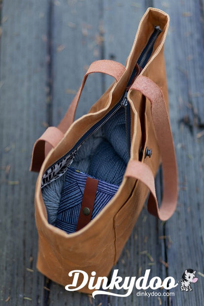 Pepin Tote Pattern - Noodlehead - Dinkydoo Fabrics
