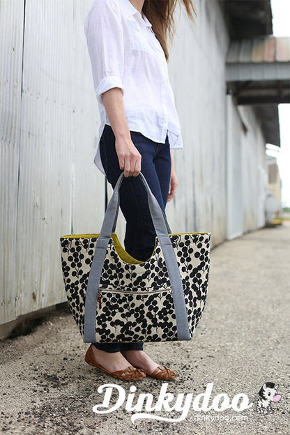 Poolside Tote Pattern - Noodlehead
