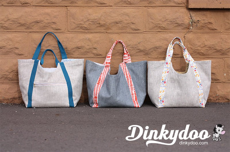 Poolside Tote Pattern - Noodlehead