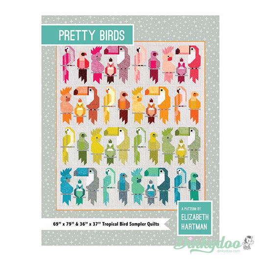 Pretty Birds Quilt Pattern - Elizabeth Hartman (Pre-order: July 2024)