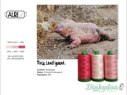 Color Builders 40wt 2021 - Pink Land Iguana - Aurifil
