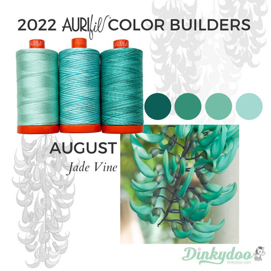 Color Builders 50wt 2022 - Jade Vine - Aurifil