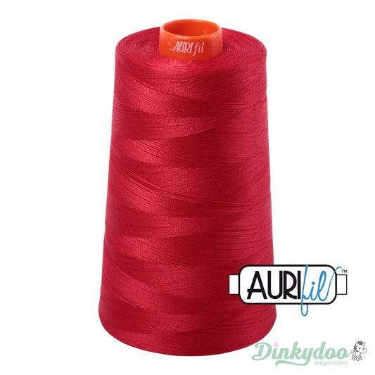 Aurifil Thread - Red (2250) - 50wt Cone 6452yd (Pre-order: Jul 2024)