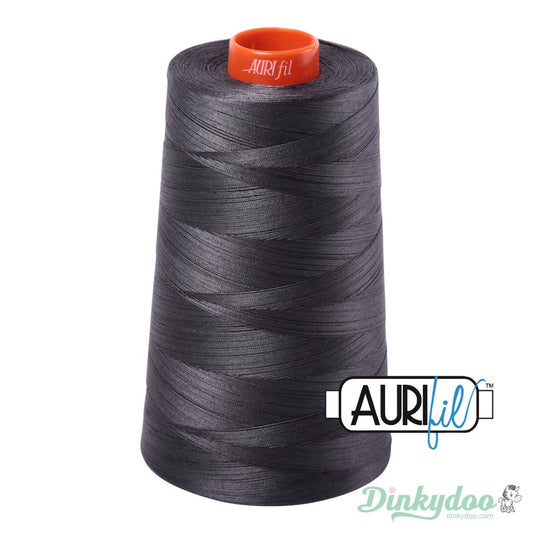 Aurifil Thread - Dark Pewter (2630) - 50wt Cone 6452yd (Pre-order: Jul 2024)