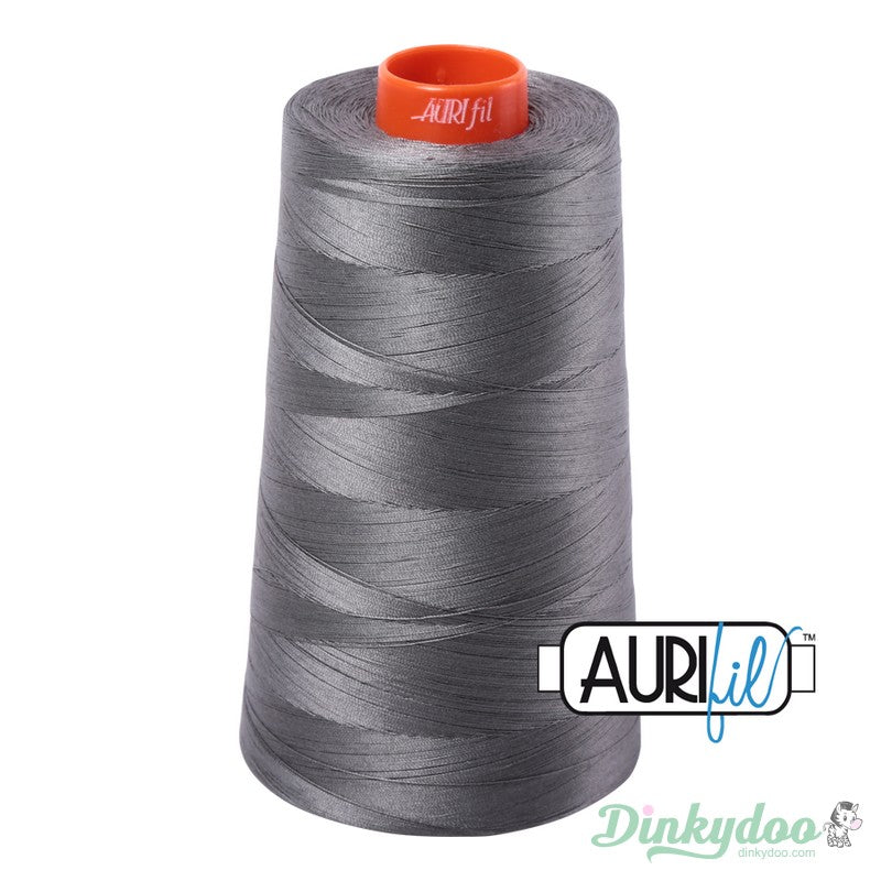 Aurifil Thread - Grey Smoke (5004) - 50wt Cone 6452yd (Pre-order: Mar 2024)