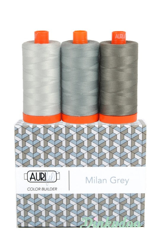 Color Builders 50wt 2020 - Milan Grey - Aurifil (Pre-order: Jan 2026)