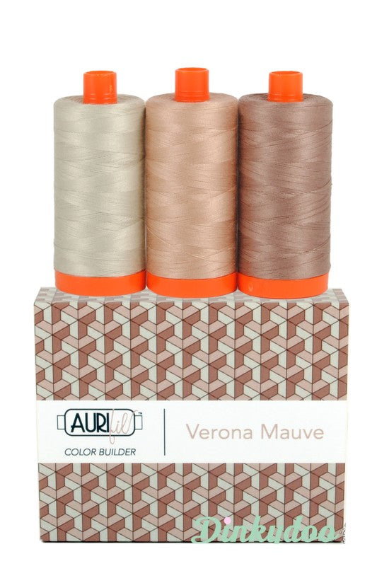 Color Builders 50wt 2020 - Verona Mauve - Aurifil (Pre-order: Feb 2026)