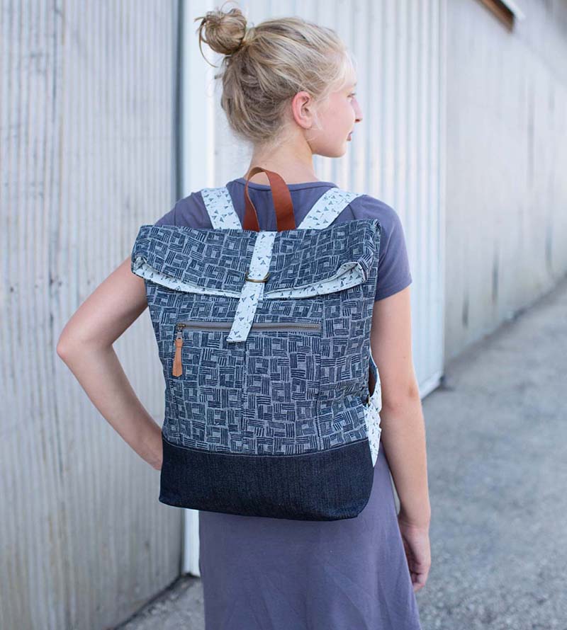 Range Backpack - Bag Pattern - Noodlehead