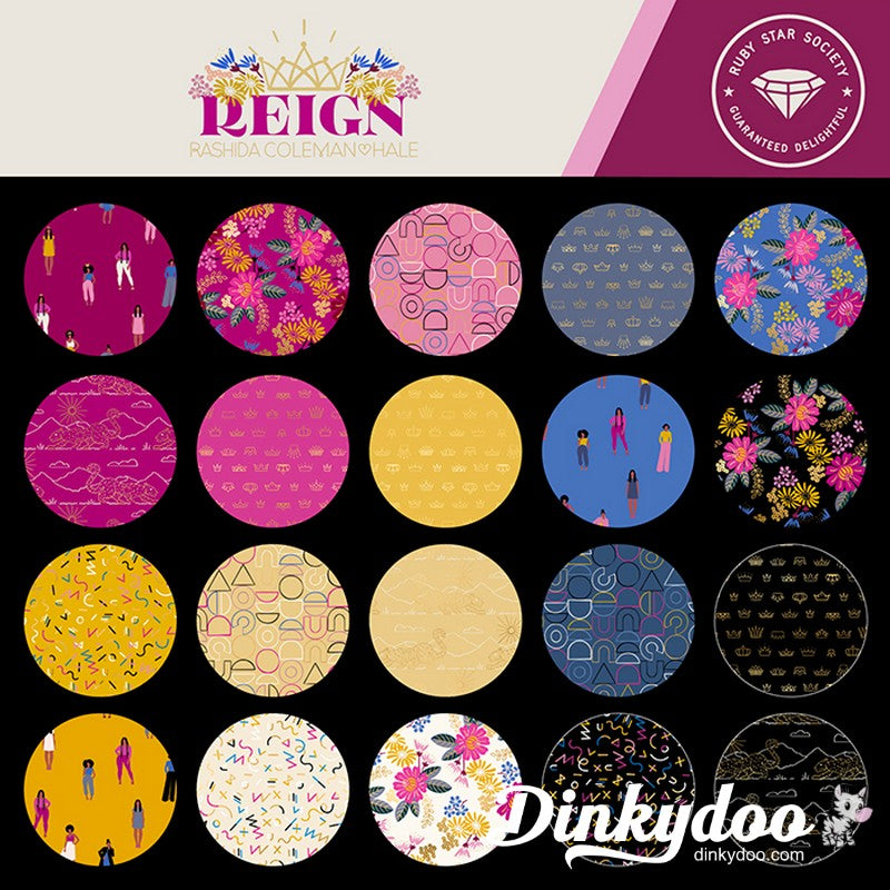 Reign - Jelly Roll - Rashida Coleman-Hale - Ruby Star Society - Dinkydoo Fabrics