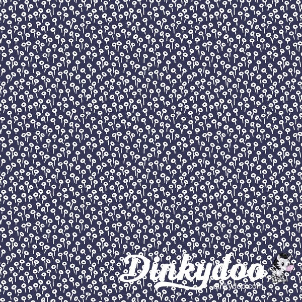 Rifle Paper Basics - Tapestry Dot in Navy - Rifle Paper Co - Cotton + Steel