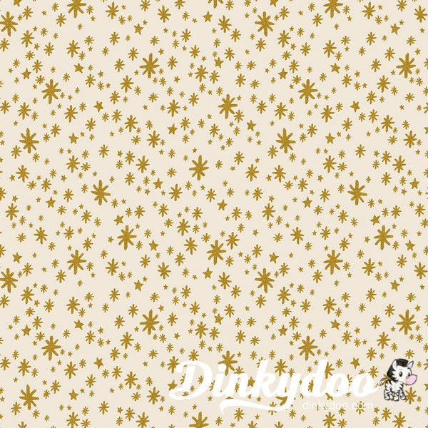 Holiday Classics - Starry Night in Cream Metallic - Rifle Paper Co - Cotton + Steel