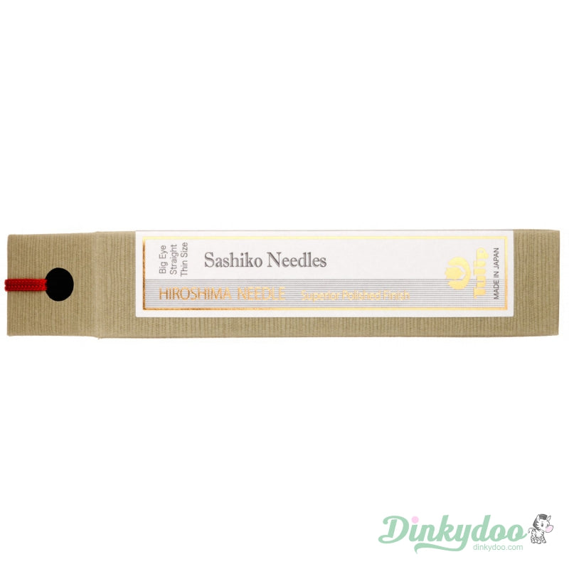 Sashiko Needles - Big Eye Straight Thin Size (4pc) (Pre-order: Mar 2026)