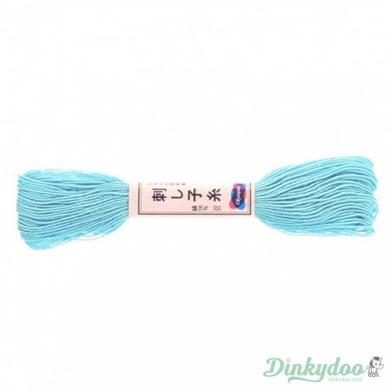 Olympus Sashiko Thread #8 22yd - Aqua (Pre-order: Jan 2026)