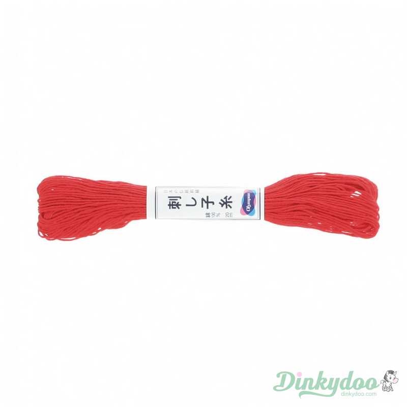 Olympus Sashiko Thread #15 22yd - Red (Pre-order: Jan 2026)