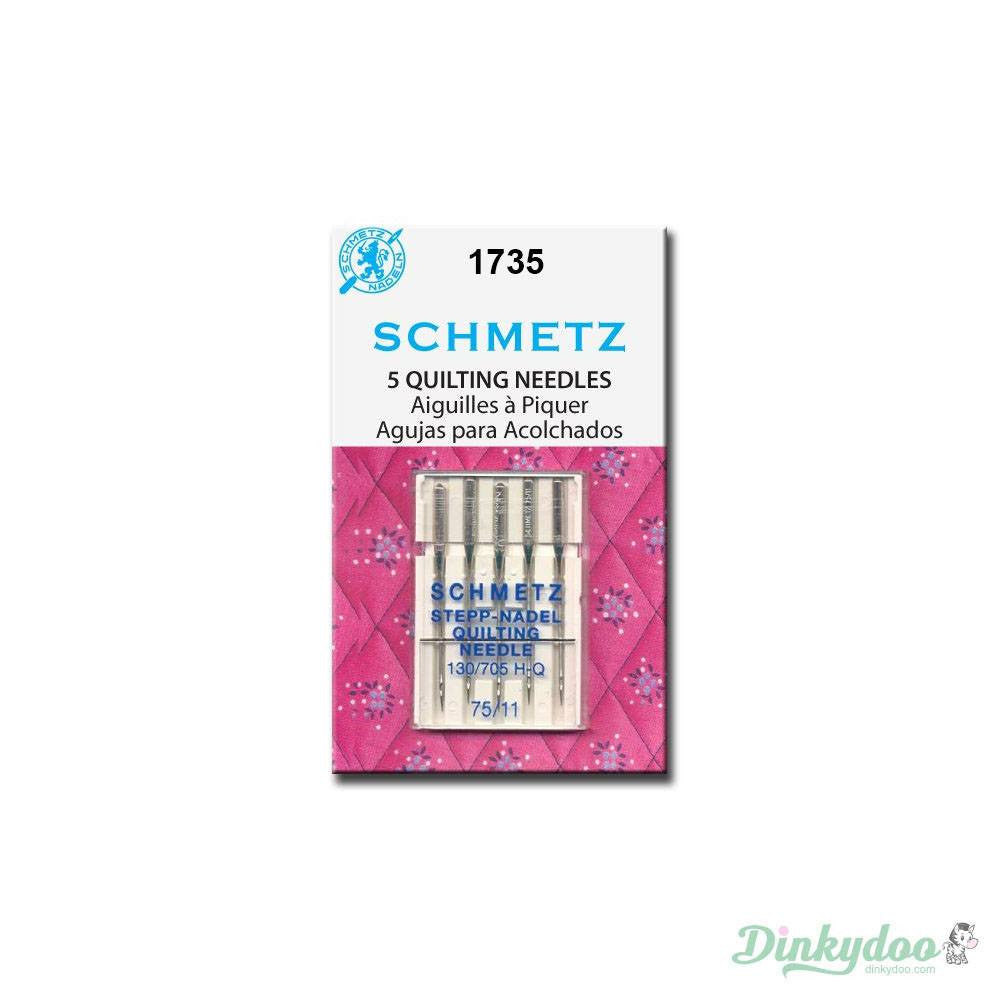 Schmetz Quilting Needles 75/11 (1735) - Dinkydoo Fabrics