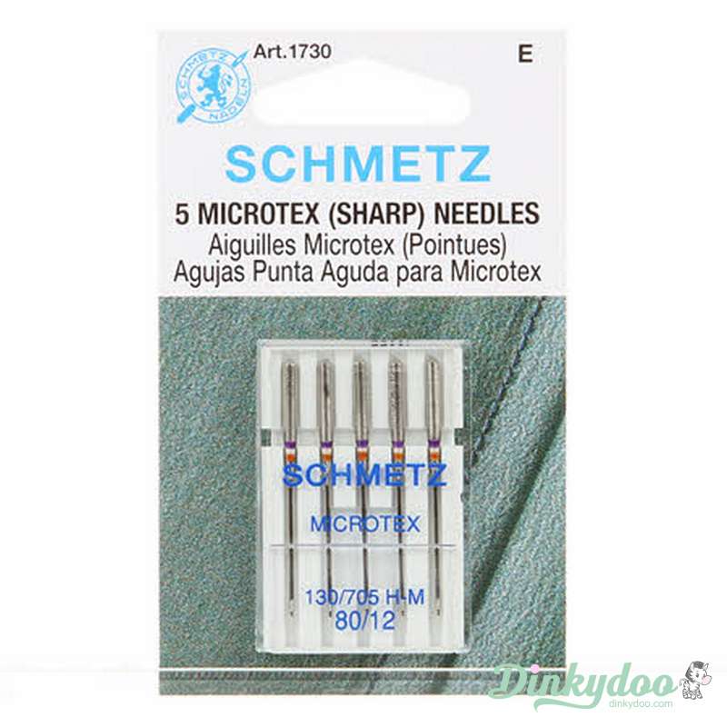 Schmetz Microtex Sharp Needles 80/12 (1730)