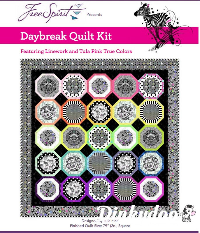 Pining For You Quilt Kit Tula Pink Free Spirit Dinkydoo Fabrics