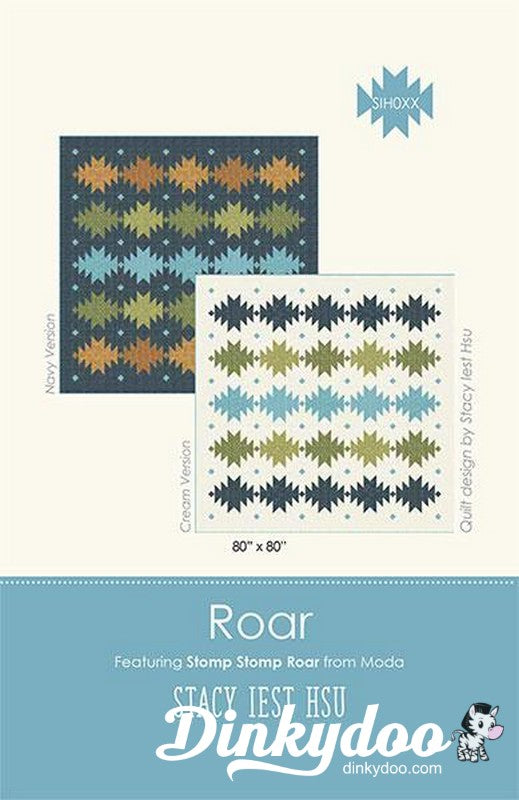 Roar Quilt Pattern - Stacy Iest Hsu - Moda
