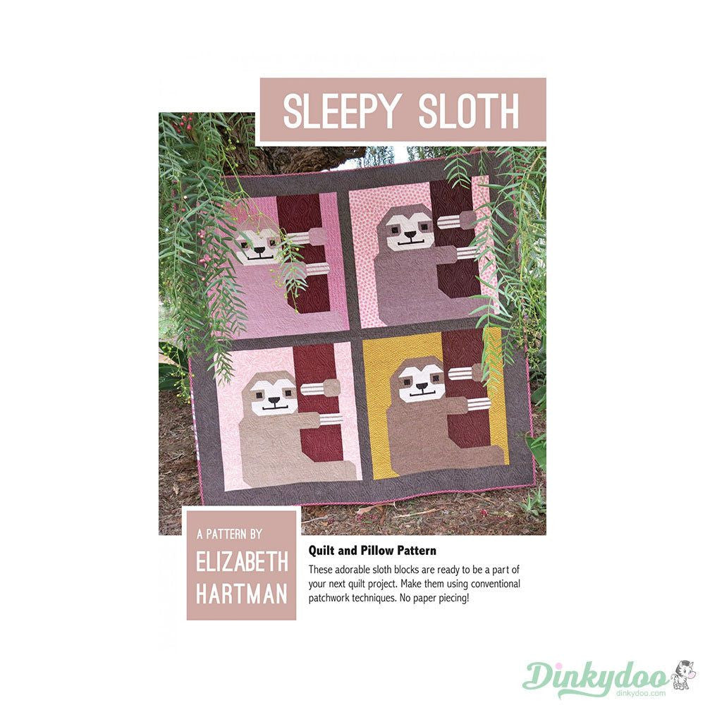 Sleepy Sloth - Quilt Pattern - Elizabeth Hartman - Dinkydoo Fabrics