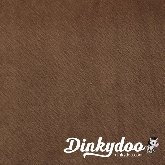 Fireside Backing Fabric (60") - Brown (1/4 Yard) - Dinkydoo Fabrics