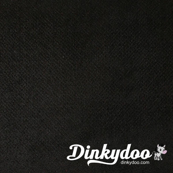 Fireside Backing Fabric (60") - Black (1/4 Yard) - Dinkydoo Fabrics