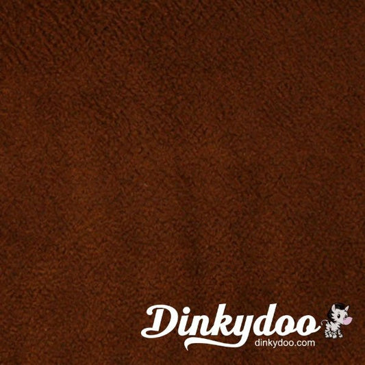 Fireside Backing Fabric (60") - Chocolate (1/4 Yard) - Dinkydoo Fabrics