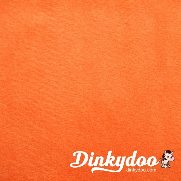 Fireside Backing Fabric (60") - Orange (1/4 Yard) - Dinkydoo Fabrics