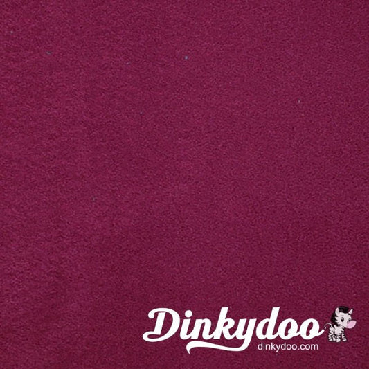 Fireside Backing Fabric (60") - Fuschia (1/4 Yard) - Dinkydoo Fabrics