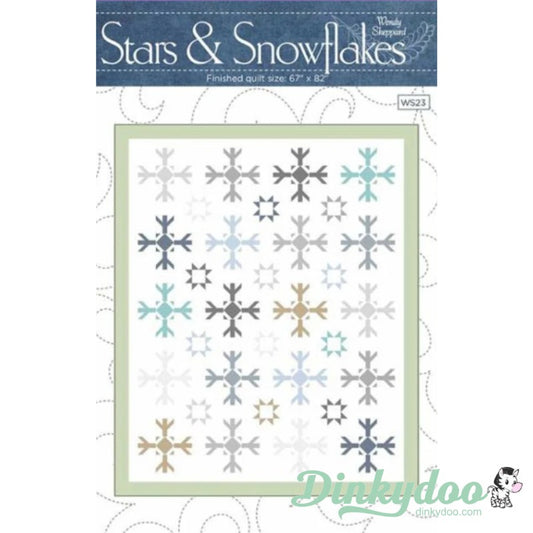 Stars & Snowflakes Quilt Pattern - Wendy Sheppard - Moda